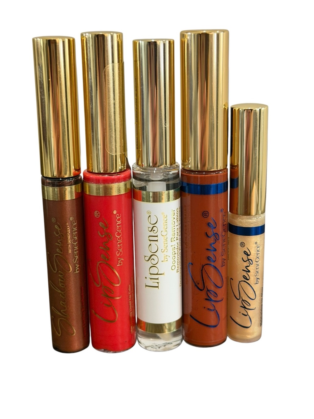 SeneGence Makeup Bundle NEW | LipSense, Lip Gloss, ShadowSense & Ooops! 5 Pc